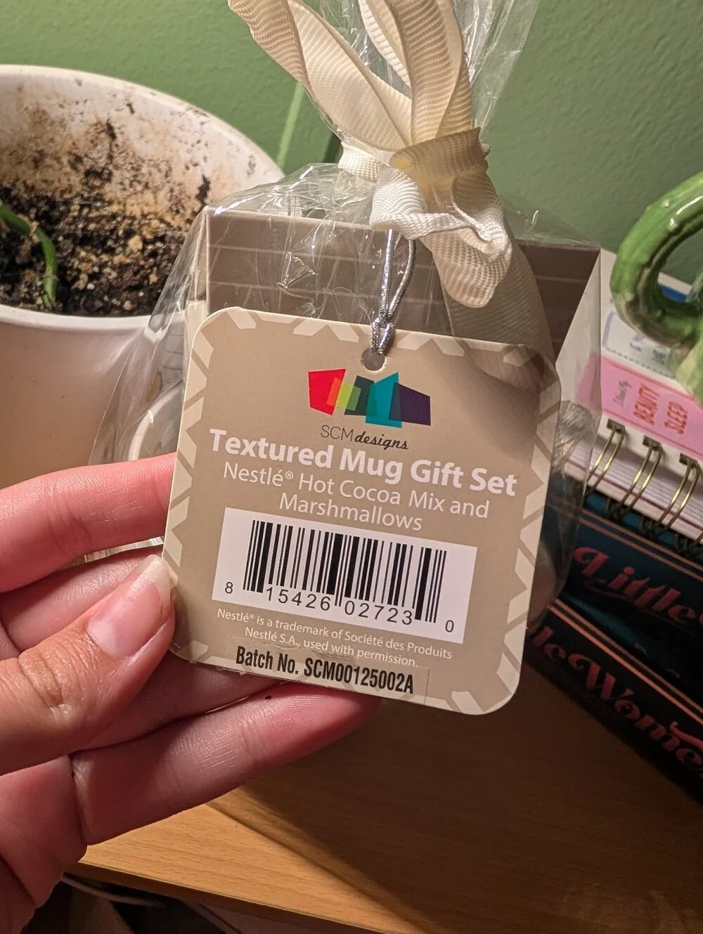Textured Mug Gift Set with Hot Cocoa Mix and Marshmallows (3 For $25 ⭐) - Picture 3 of 5
